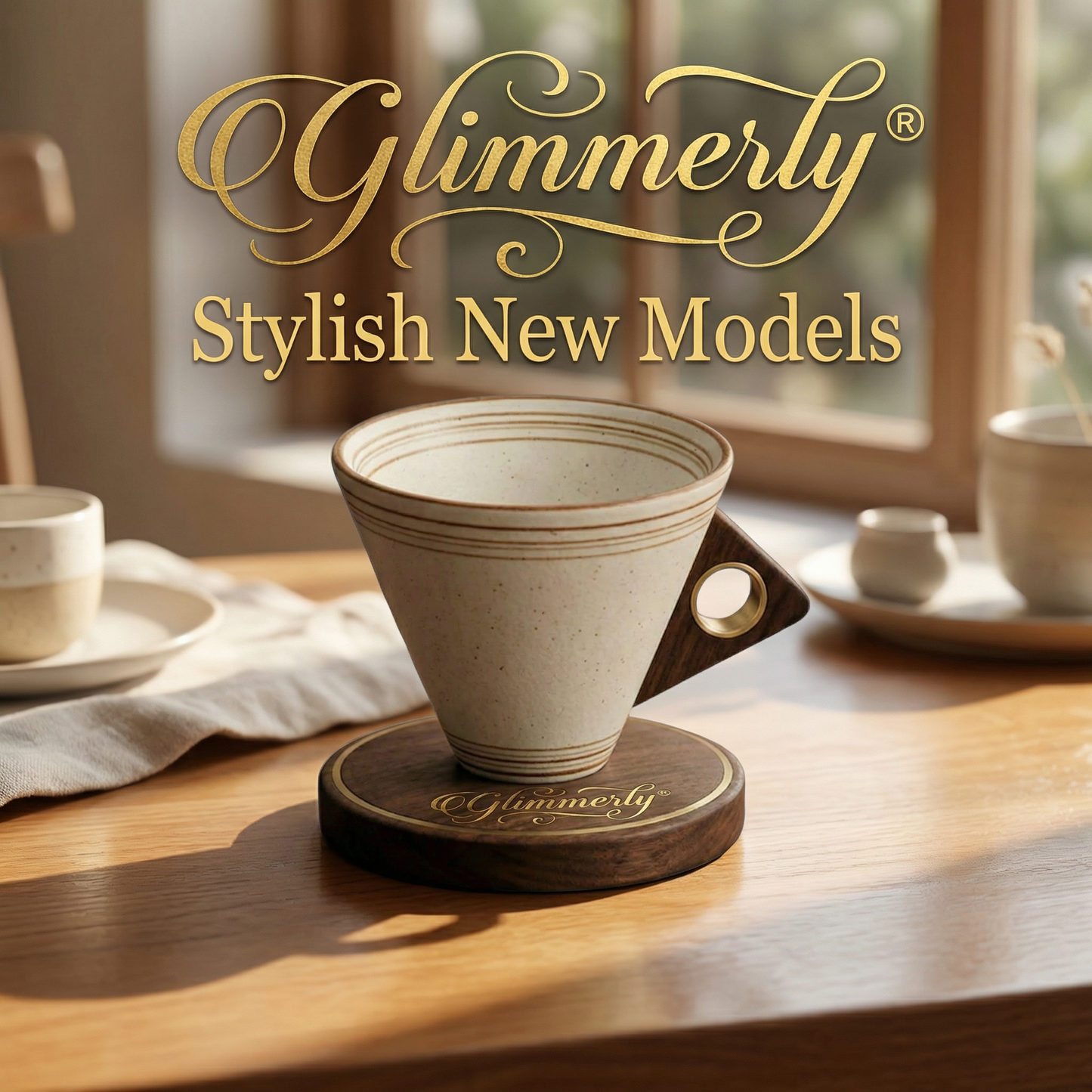 🍵𝑉𝑖𝑛𝑡𝑎𝑔𝑒 𝐶𝑜𝑓𝑓𝑒𝑒 𝑀𝑢𝑔 𝑤𝑖𝑡ℎ 𝑊𝑜𝑜𝑑𝑒𝑛 𝐻𝑎𝑛𝑑𝑙𝑒 & 𝑆𝑎𝑢𝑐𝑒𝑟😆