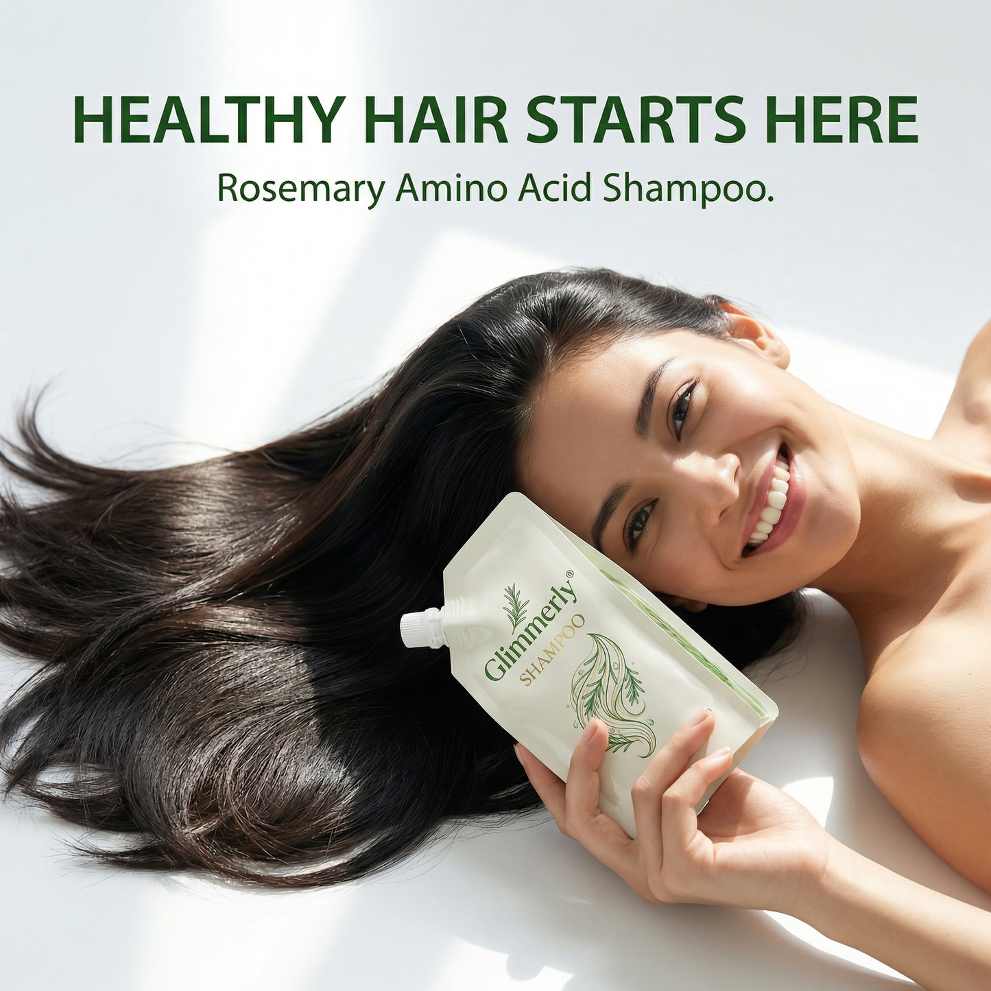 Glimmerly® Aloe Repair Shampoo — Hydrate, Strengthen & Restore Hair Naturally
