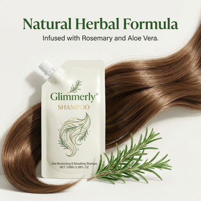 Glimmerly® Aloe Repair Shampoo — Hydrate, Strengthen & Restore Hair Naturally