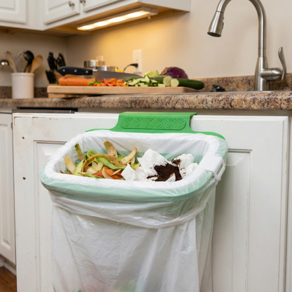2-in-1 Towel & Garbage Bag Holder