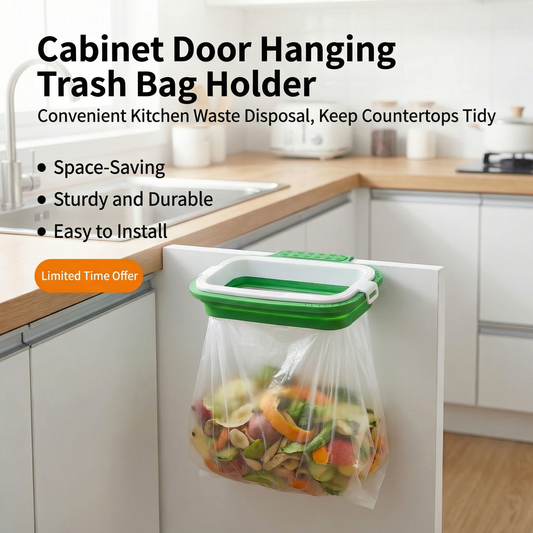 2-in-1 Towel & Garbage Bag Holder
